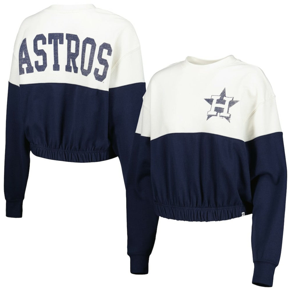 Houston Astros '47 Women's Take Two Bonita Pullover Sweatshirt for sale