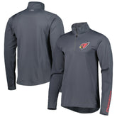 Arizona Cardinals MSX by Michael Strahan Half-Zip Pullover - Charcoal - NFL