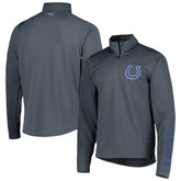 Indianapolis Colts MSX by Michael Strahan Half-Zip Pullover - Charcoal - NFL