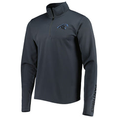 Carolina Panthers MSX by Michael Strahan Half-Zip Pullover - Charcoal - NFL