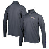 Baltimore Ravens MSX by Michael Strahan Half-Zip Pullover - Charcoal - NFL