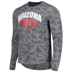 Arizona Cardinals MSX by Michael Strahan Performance Camo Long Sleeve T-Shirt - Gray - NFL