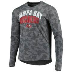 Tampa Bay Buccaneers MSX by Michael Strahan Performance Camo Long Sleeve T-Shirt - Gray - NFL