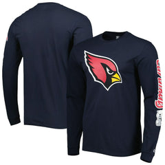 Arizona Cardinals Starter Halftime Long Sleeve T-Shirt - Navy - NFL