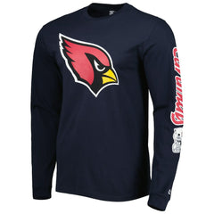 Arizona Cardinals Starter Halftime Long Sleeve T-Shirt - Navy - NFL