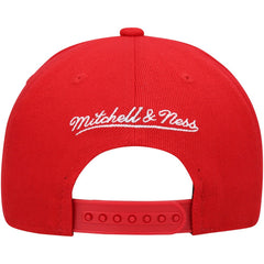 San Francisco 49ers Youth Gridiron Classics Ground Snapback Hat - Scarlet - Mitchell & Ness