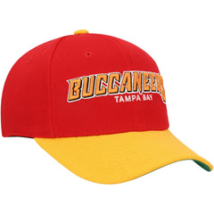 Tampa Bay Buccaneers Youth Shredder Adjustable Hat - Red/Yellow - Mitchell & Ness