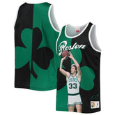 Mitchell & Ness Larry Bird Boston Celtics Sublimated Player Tank Top Kelly Green/Black