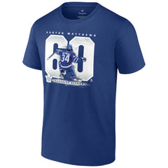 Auston Matthews Toronto Maple Leafs Fanatics Big & Tall Goal Record T-Shirt - Blue | Fanatics on sale