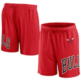 Fanatics Chicago Bulls Free Throw Mesh Shorts Red