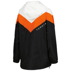 Philadelphia Flyers Tommy Hilfiger Women's Staci Half-Zip Windbreaker Jacket - Orange/Black | NHL discount
