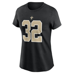 Tyrann Mathieu New Orleans Saints Women's Player Name & Number T-Shirt - Black - Nike