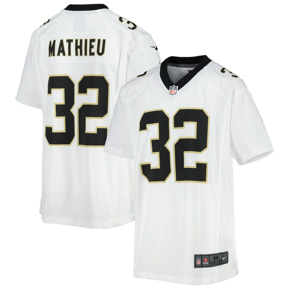 Tyrann Mathieu New Orleans Saints Youth Game Jersey - White - Nike