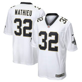Tyrann Mathieu New Orleans Saints Game Jersey - White - Nike