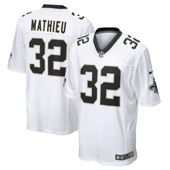 Tyrann Mathieu New Orleans Saints Game Jersey - White - Nike