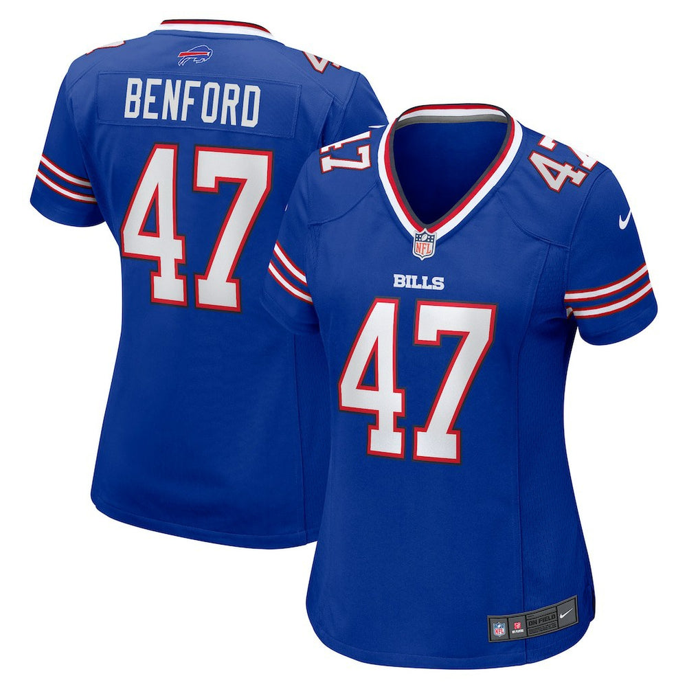 Christian Benford Buffalo Bills Women's Game Jersey - Royal - Nike