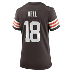 David Bell Cleveland Browns Women's Game Jersey - Brown - Nike