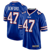 Christian Benford Buffalo Bills Game Jersey - Royal - Nike