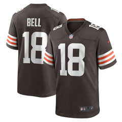 David Bell Cleveland Browns Game Jersey - Brown - Nike