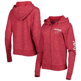 Arizona Cardinals New Era Women's Reverse Full-Zip Hoodie - Cardinal - NFL