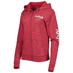Arizona Cardinals New Era Women's Reverse Full-Zip Hoodie - Cardinal - NFL
