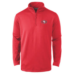 San Francisco 49ers Dunbrooke All-Star Tech Quarter-Zip Top - Scarlet - NFL