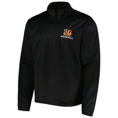 Cincinnati Bengals Dunbrooke All-Star Tech Quarter-Zip Top - Black - NFL