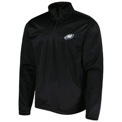 Philadelphia Eagles Dunbrooke All-Star Tech Quarter-Zip Top - Black - NFL