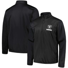 Las Vegas Raiders Dunbrooke All-Star Tech Quarter-Zip Top - Black - NFL