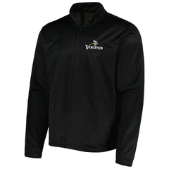 Minnesota Vikings Dunbrooke All-Star Tech Quarter-Zip Top - Black - NFL