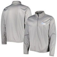 Detroit Lions Dunbrooke All-Star Tech Quarter-Zip Top - Heather Gray - NFL