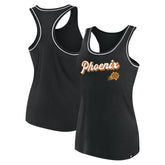 Fanatics Phoenix Suns Women's Wordmark Logo Racerback Tank Top Black