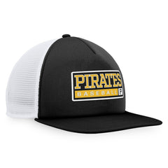 Pittsburgh Pirates Majestic Foam Trucker Snapback Hat for sale