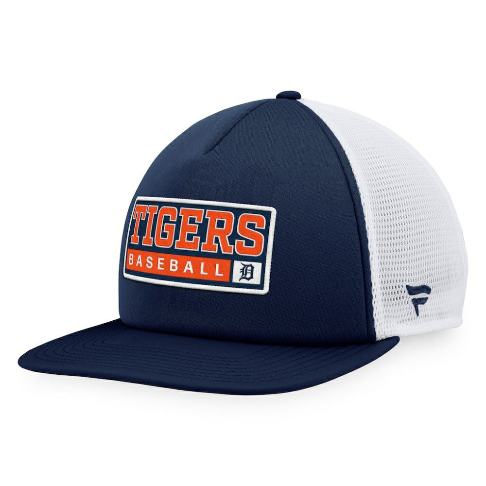 Detroit Tigers Majestic Foam Trucker Snapback Hat Sale