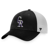 Colorado Rockies Fanatics Cooperstown Collection Core Trucker Snapback Hat Sale
