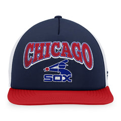 Chicago White Sox Fanatics Heritage Foam Front Trucker Snapback Hat Sale