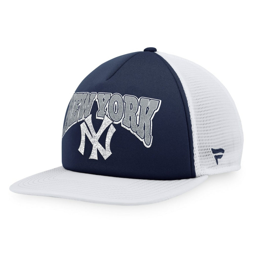 New York Yankees Fanatics Heritage Foam Front Trucker Snapback Hat Sale