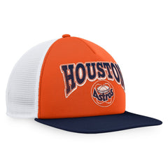 Houston Astros Fanatics Heritage Foam Front Trucker Snapback Hat Sale