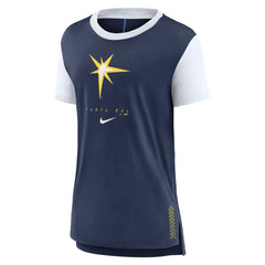Tampa Bay Rays Nike Women's Local Touch Fashion T-Shirt Sale