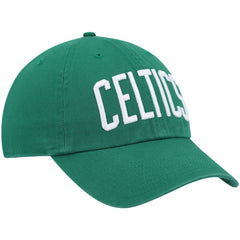 47 brand Boston Celtics '47 Clean Up Wordmark Adjustable Hat Kelly Green