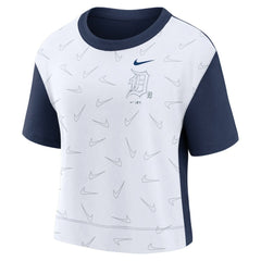 Detroit Tigers Nike Women's Line Up High Hip Fashion T-Shirt Outlet