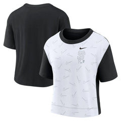San Francisco Giants Nike Women's Line Up High Hip Fashion T-Shirt Online
