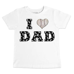 Chicago White Sox Tiny Turnip Youth I Love Dad T-Shirt Discount