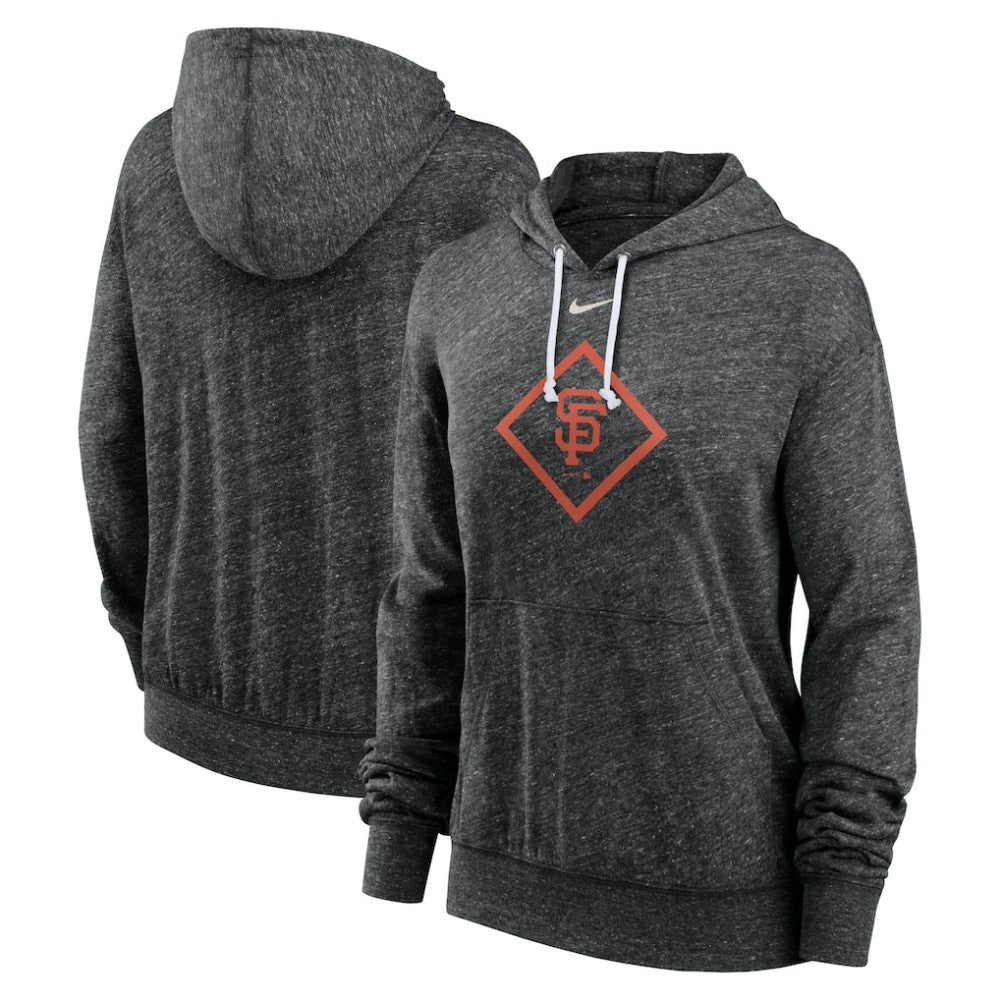 San Francisco Giants Nike Women's Diamond Icon Gym Vintage Lightweight Hooded Top for sale