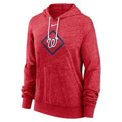 Washington Nationals Nike Women's Diamond Icon Gym Vintage Lightweight Hooded Top for sale
