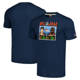 John Elway & Terrell Davis Denver Broncos Homage Unisex NFL Jam Retired Tri-Blend T-Shirt - Navy - NFL