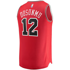 Fanatics Ayo Dosunmu Chicago Bulls Fast Break Replica Jersey Icon Editi- Red
