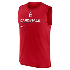 St. Louis Cardinals Nike Exceed Performance Tank Top Discount