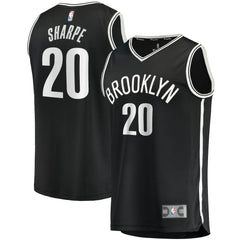 Fanatics Day'Ron Sharpe Brooklyn Nets Fast Break Replica Jersey Icon Edition Black