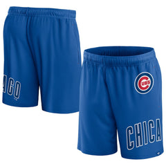 Chicago Cubs Fanatics Clincher Mesh Shorts Online